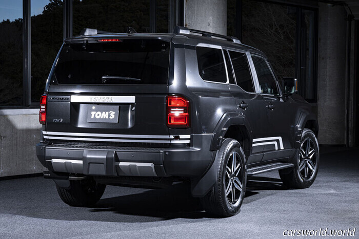 TOM'S Racing Hizo Un Land Cruiser Deportivo Para Personas Que Evitan El Barro | Carscoops